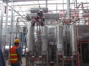 Kiểm tra hoàn tất hệ thống thu hồi CO2