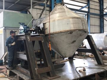 Chế tạo bồn khuấy 2 đầu côn